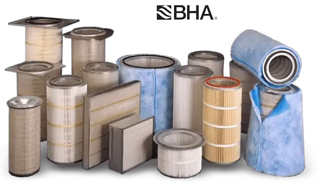 Industrial Parker/BHA Dust Collector Filters